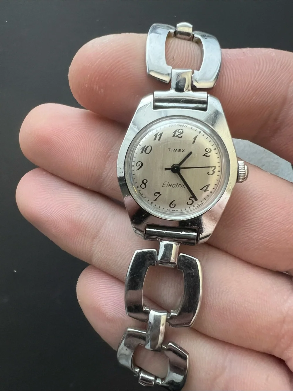 Timex Silver-Tone Bracelet Electric Ladies Watch